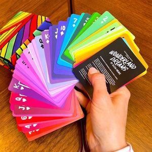 Playing Cards Wonderland Dreams “Rainbows in Wonderland” playing cards